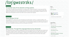 Desktop Screenshot of linguistrix.com