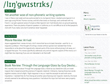 Tablet Screenshot of linguistrix.com